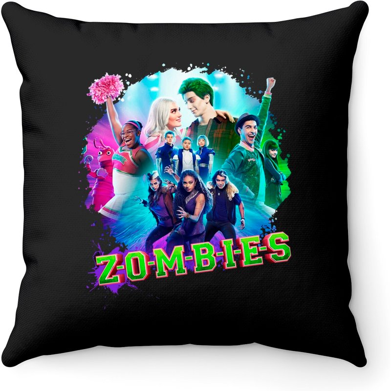 Zombies Throw Pillows Zombies 3 Throw Pillows — Coussins décoratifs