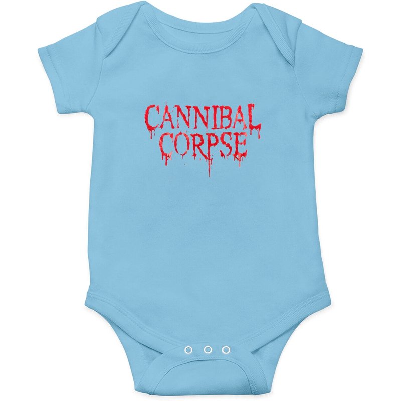 Cannibal Corpse Men's Logo Onesies Black