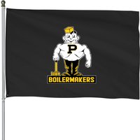 Vintage Boilermaker Mascot - Purdue - House Flags