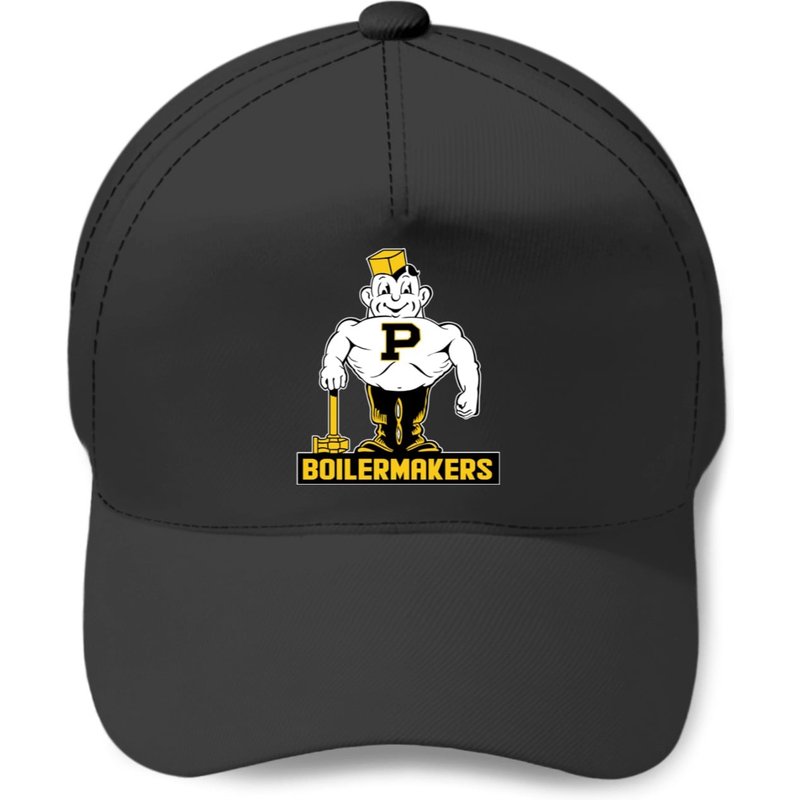 Vintage Boilermaker Mascot - Purdue - Baseball Caps — Casquette de baseball