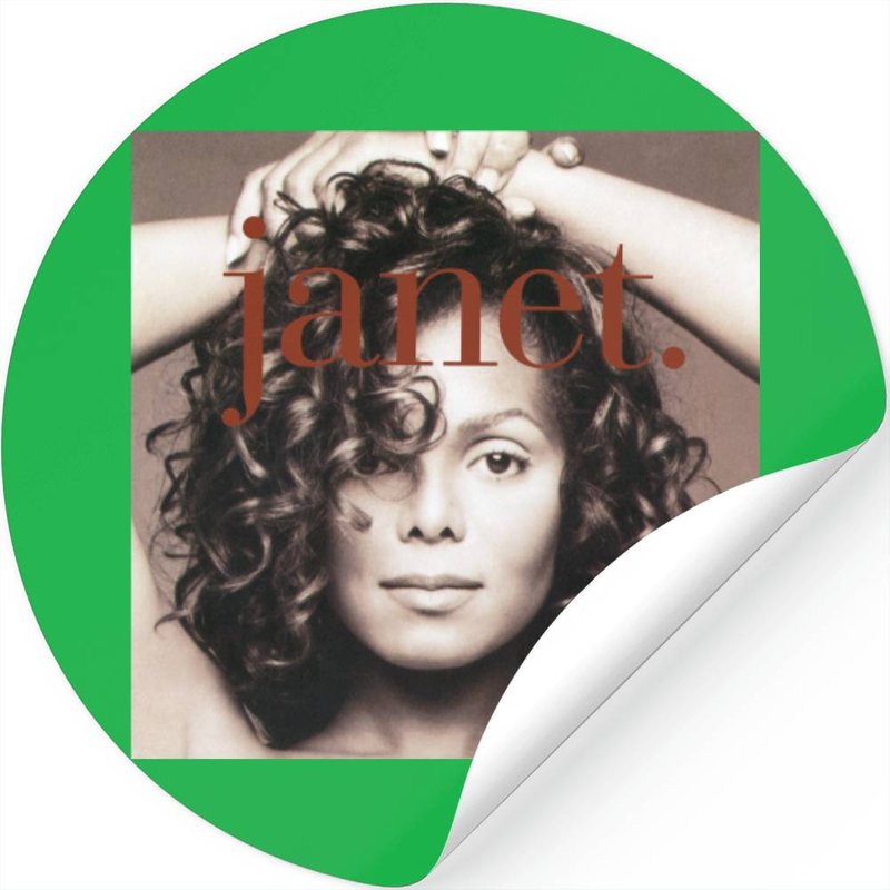 Janet Jackson Stickers, Janet Jackson Stickers — Autocollants et stickers