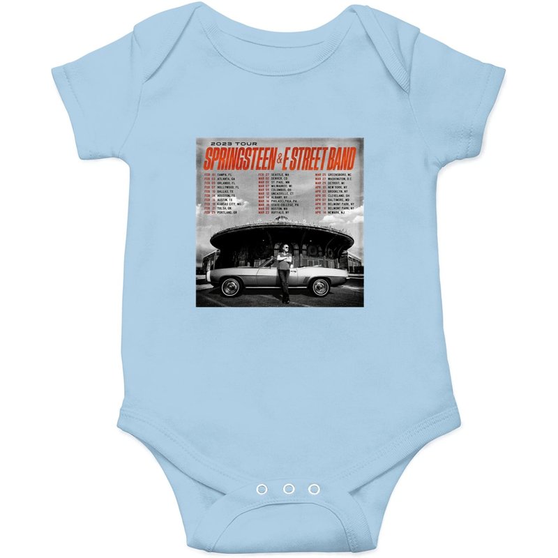 Bruce Springsteen 2023 Tour Onesie — Bodys bébé