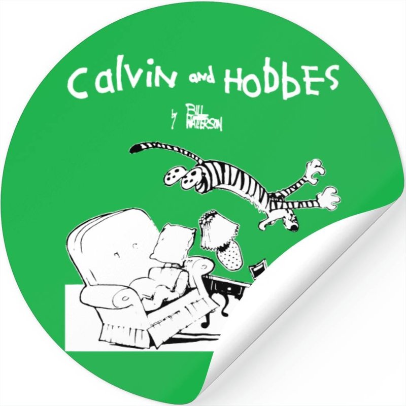 Calvin And Hobbes Stickers — Autocollants et stickers