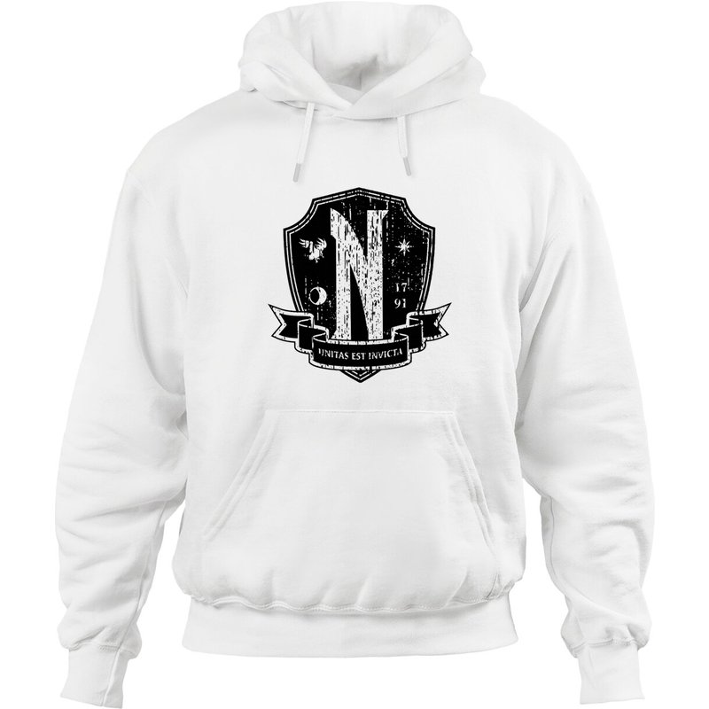 Nevermore Academy 1791 Hoodies, Wednesday Tv Series 2022 Hoodies