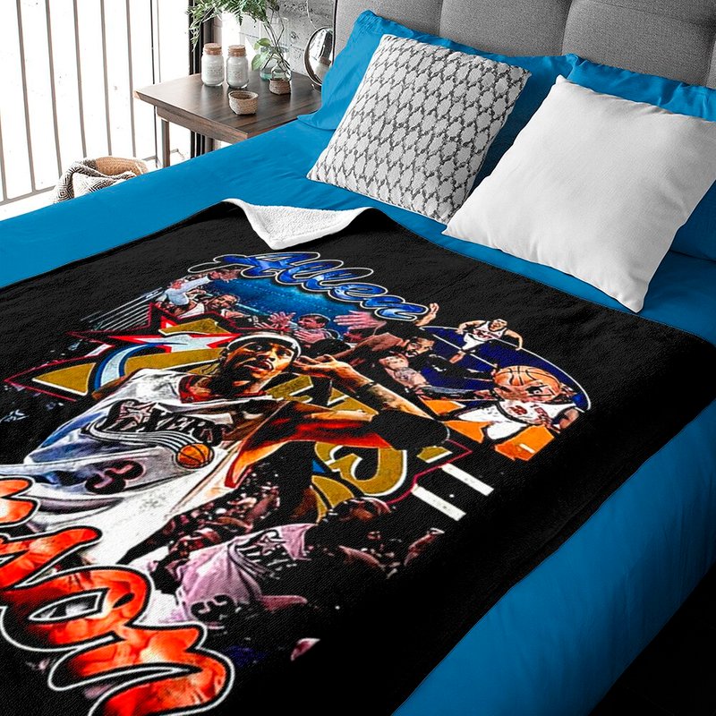 Vintage Allen Iverson The Answer Baby Blankets — Couvertures pour bébé