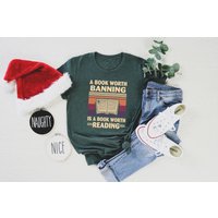 A Book Worth Banning Shirt, Is A Book Worth Reading T-shirt, Librarian Gift