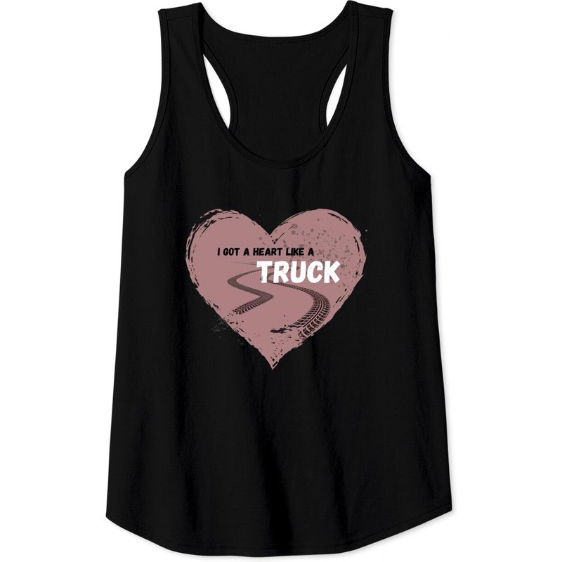 Heart Like A Truck, Lainey Wilson, Tank Tops — T-shirts pour hommes