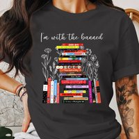 I'm With The Banned, Banned Books Shirt, Banned Books Shirt