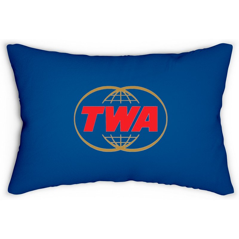 Trans World Airlines - Twa - Lumbar Pillows — Coussins décoratifs