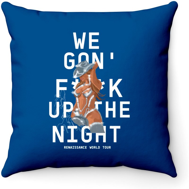Beyoncé Renaissance World Tour Throw Pillows — Coussins décoratifs