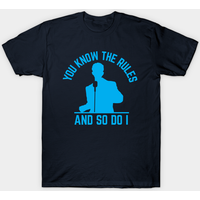 You Know The Rules And So Do I, Rick Astley, Blue - Rick Astley - T-shirt