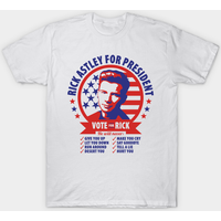 Rick Astley For President - Rick Astley - T-shirt — T-shirts pour hommes