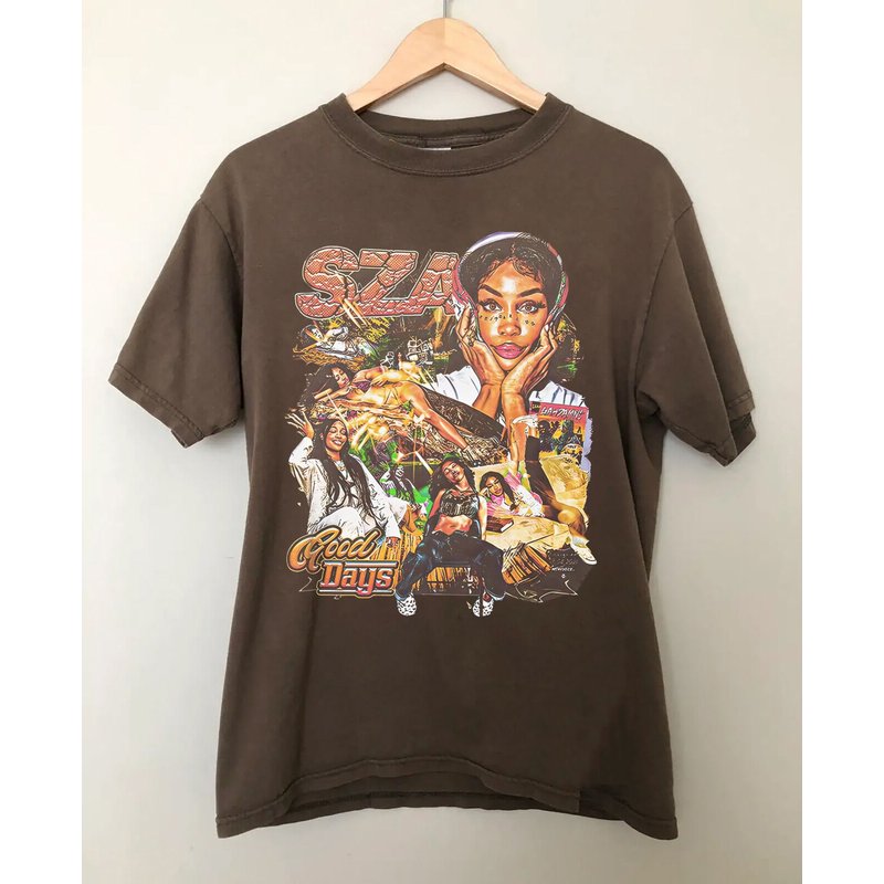 Vintage Sza 90s Graphic T-shirt — T-shirts pour hommes