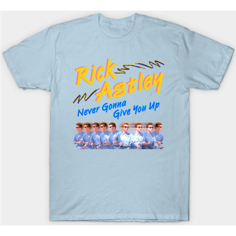 Rick Astley Never Gonna Give You Up - Rick Astley - T-shirt — T-shirts pour hommes