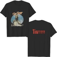 1984 Tina Turner Private Dancer Tour T-shirt, Tina Turner Tour 1984 Shirt — Mens T Shirts