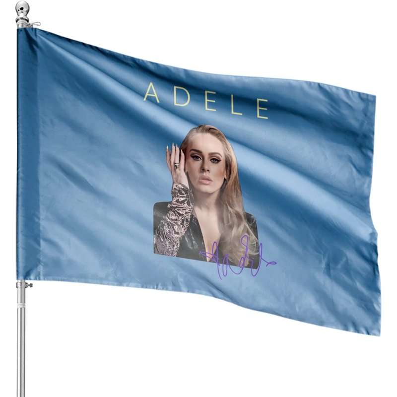 Adele House Flags, Adele Tour 2023 House Flags, Adele Album 30 House Flags — Drapeaux décoratifs