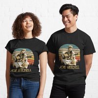 Joni Mitchell Classic T-shirt — Mens T Shirts