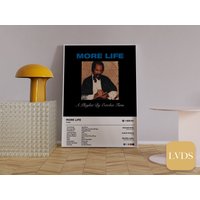 More Life - Drake Album Poster — Affiches et impressions