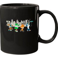 Philadelphia Mascots Philly Skyline Graphic Mugs