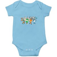 Philadelphia Mascots Philly Skyline Graphic Onesies
