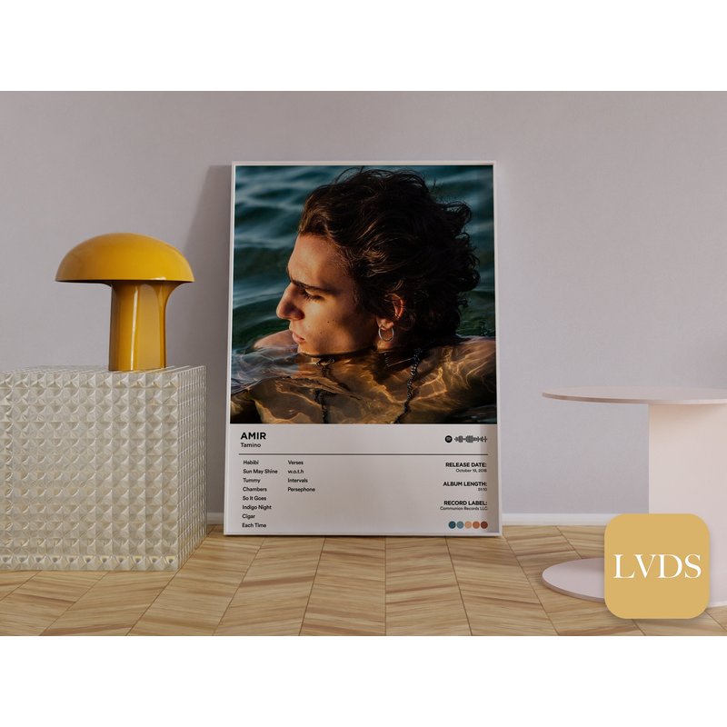 Amir Tamino Album Poster — Affiches et impressions