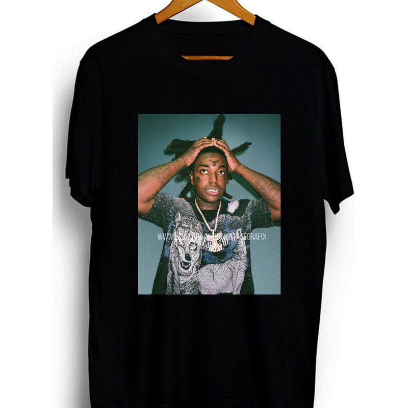 Kodak Black Graphic Tee / No Flockin T-shirt — T-shirts pour hommes
