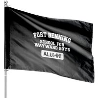 Fort Benning School For Wayward Boys Alumni Bct House Flags — Decorative Flags
