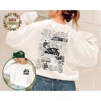 Arctic Monkeys 2023 Tour Classic Sweatshirt, Arctic Monkeys Rock Band Sweatshirt