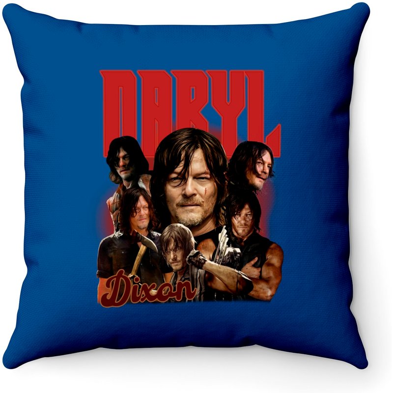 Limited Professional Actor Daryl Dixon Throw Pillows — Coussins décoratifs