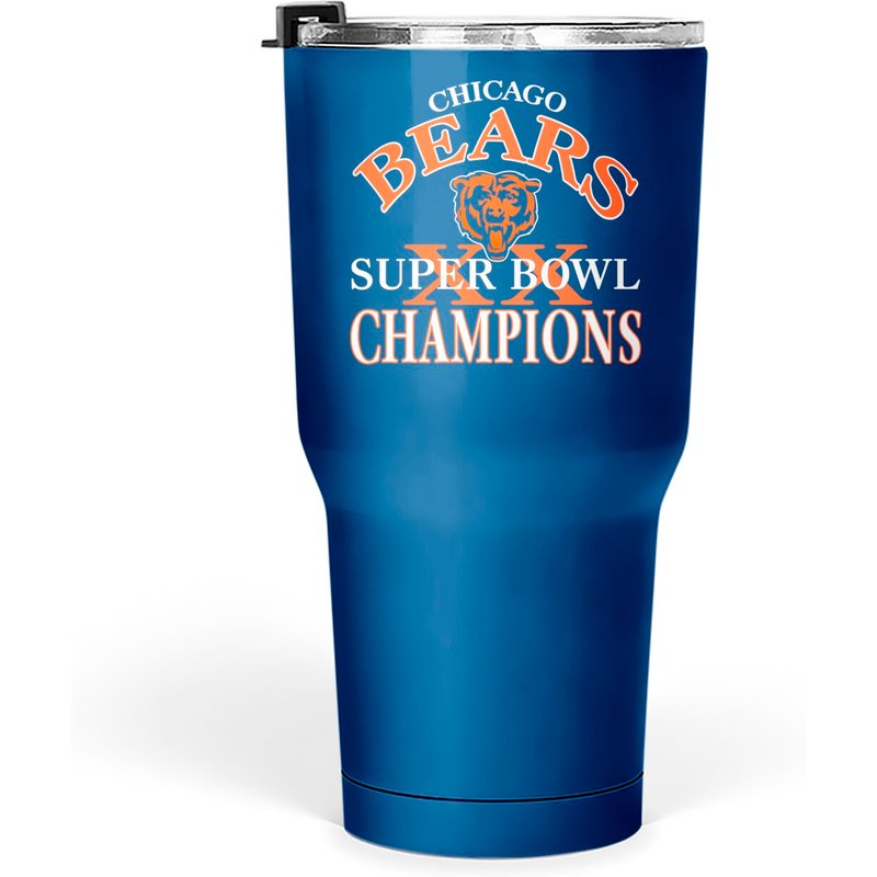 Vintage 1985 Chicago Bears Tumblers 30 Oz — Tasses et gobelets