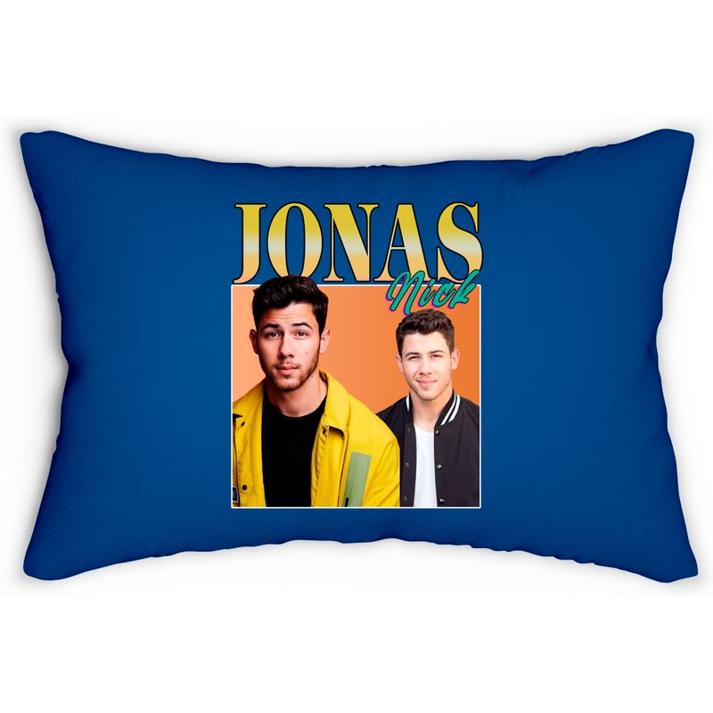 Nick Jonas Lumbar Pillow — Coussins décoratifs