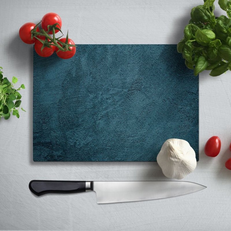 Wall Effect Glass Cutting Board, Glass Chopping Board, Kitchen Decor — Gadgets de cuisine