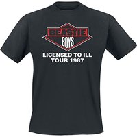 Beastie Boys Men's Licensed To Ill Tour 1987 T-shirt