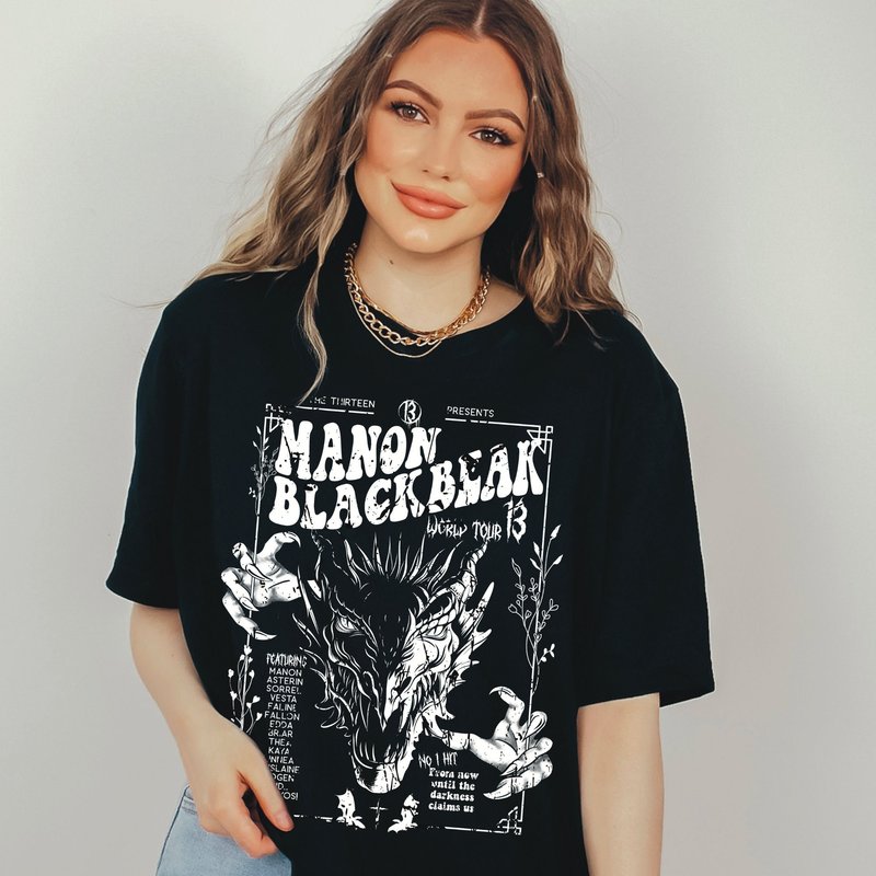 Manon Blackbeak Throne Of Glass Shirt — Mens T Shirts