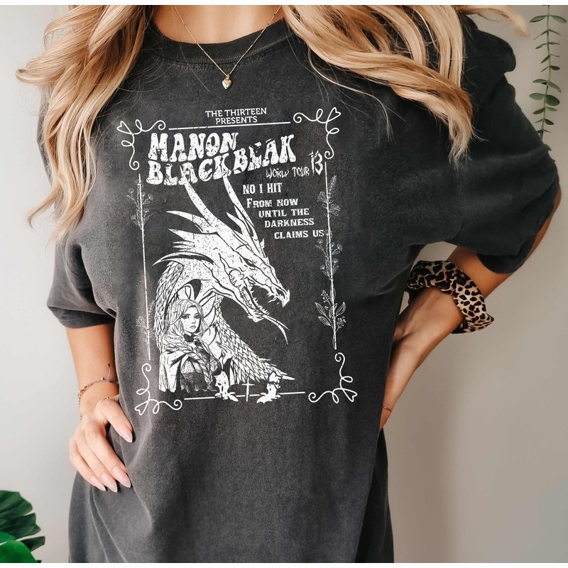 Manon Blackbeak Throne Of Glass Shirt — T-shirts pour hommes