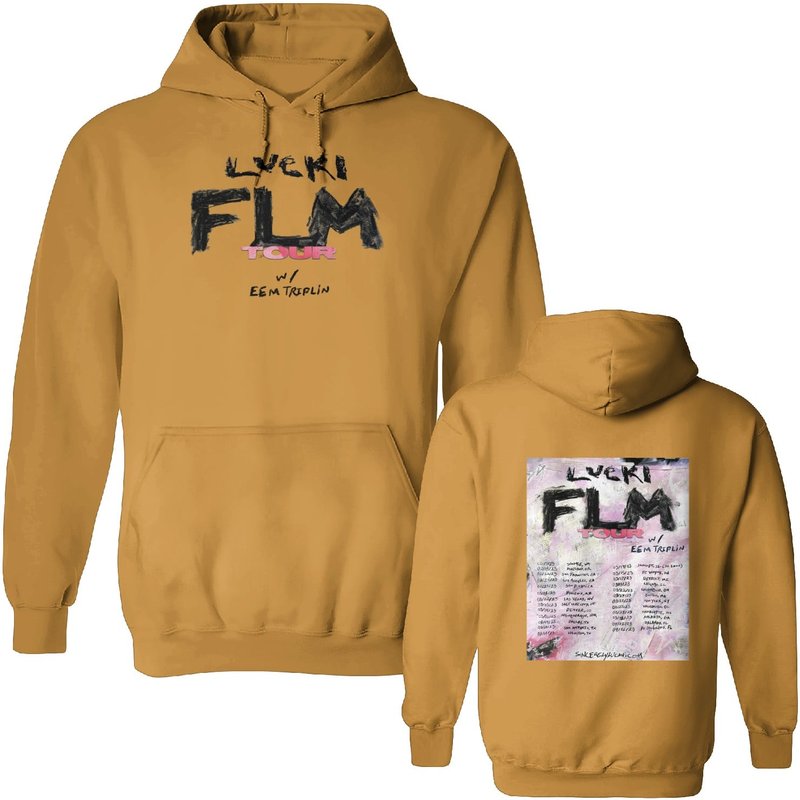 Lucki Flawless Like Me Tour 2023 Hoodie — Sweats à capuche pour hommes