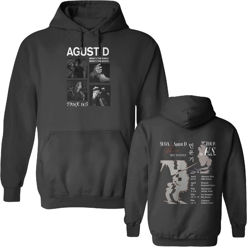 Suga On Tour 2023 Hoodie, Agust D Concert Shirt,agust D — Sweats à capuche pour hommes