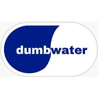 Dumb Water Laptop Sticker