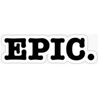 Epic Gaming Sticker