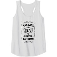 50th Birthday Tank Tops, Vintage 1973, Limited Edition 1973 Tank Tops