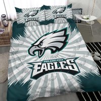 Eagles Football Bedding Set- Sport Football Sheet Set — Housses de couette
