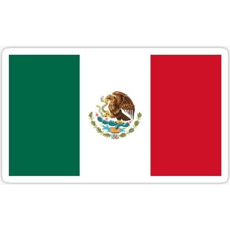Mexico Flag Sticker | Best Stickers Laptops,hydroflasks — Autocollants et stickers