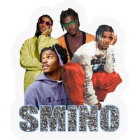 Rapper Smino Vintage Stickers