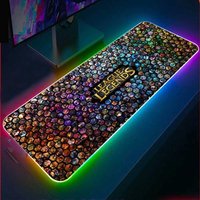 League Of Legends Rgb Gaming Mouse Pad With Led Lights