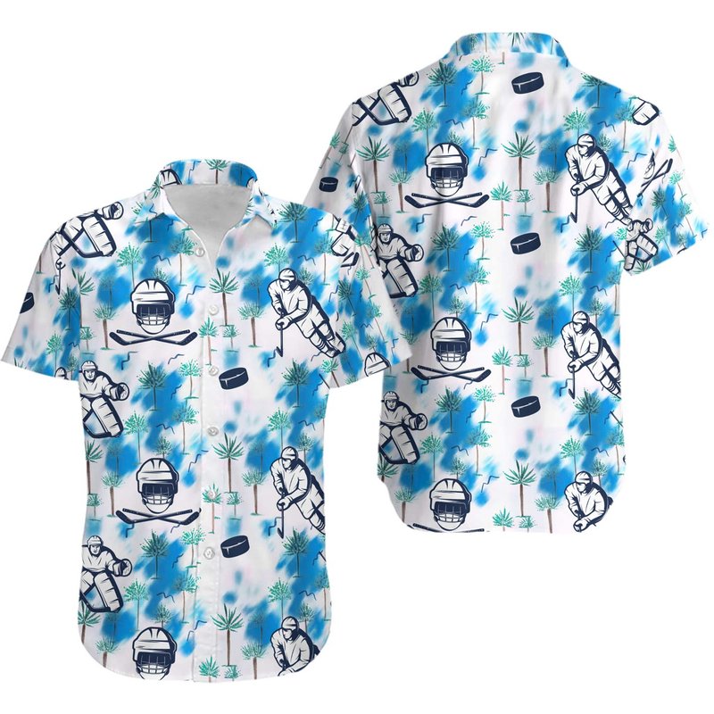 Hockey Nature Hawaii Shirt — Chemises décontractées pour hommes