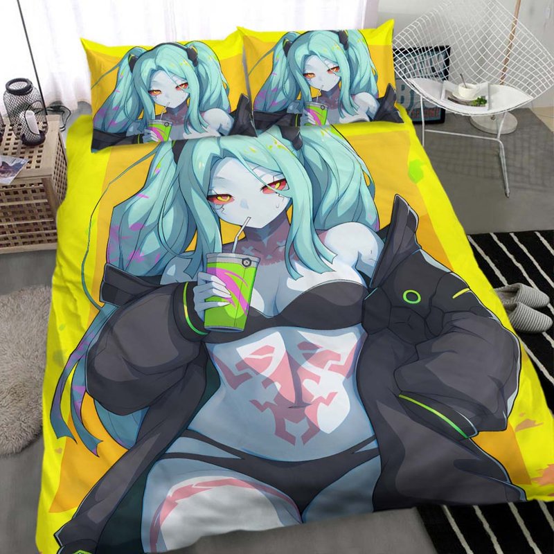 Cyberpunk Edgerunners Duvet Cover — Duvet Covers
