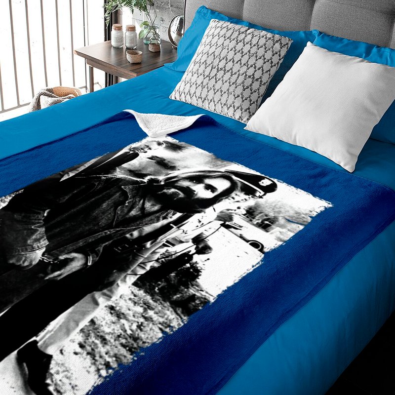 Charles Manson Baby Blankets, Serial Killer Baby Blankets — Baby Blankets