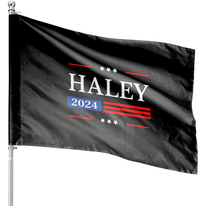 Nikki Haley 2024 American Flag Usa Flag House Flags — Decorative Flags
