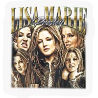 Lisa Marie Presley Vintage Stickers