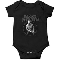 Blake Shelton Seated Circle Onesies